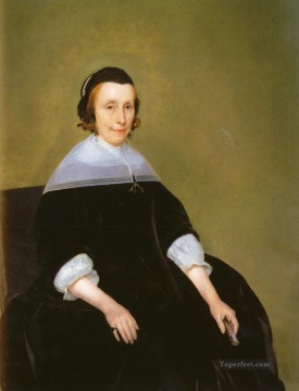 Borch Gerard ter Retrato Dama Christian Filippino Lippi Pinturas al óleo